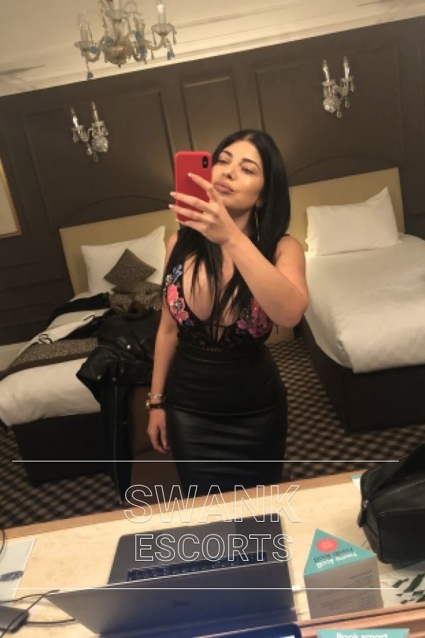 Busty Monica selfie in hotel room